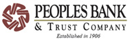 PEOPLES BANK & TRUST COMPANY